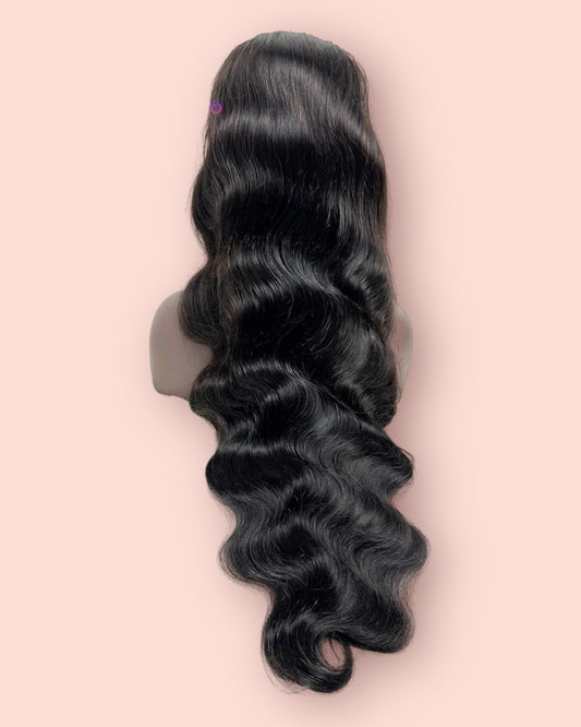 Body Wave Full frontal Raw Donor Human Hair wig